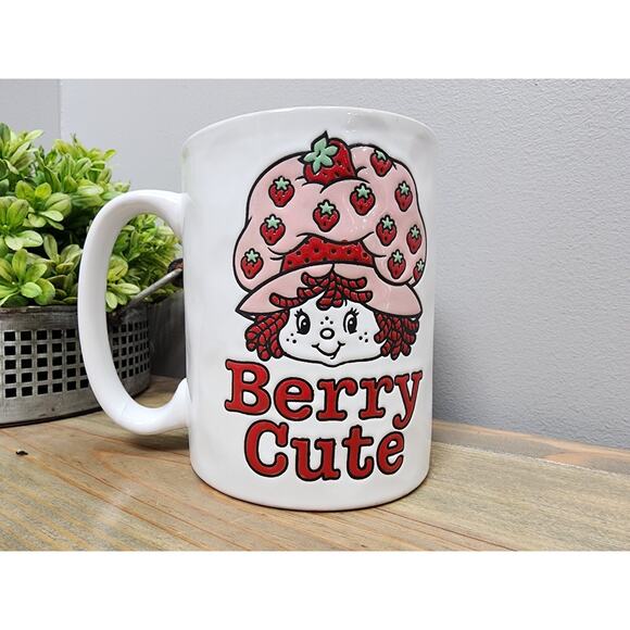 Strawberry Shortcake Berry Cute Mug Coffee Cup - Picture 3 of 5